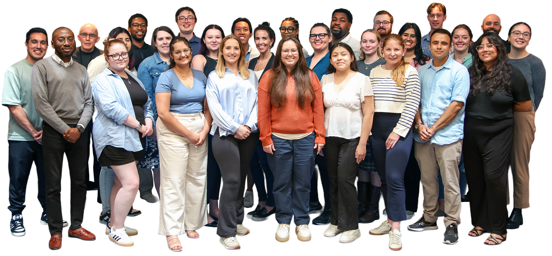 DigiDems team posing for a group photo